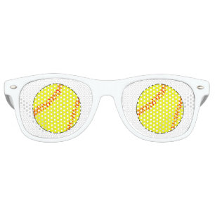 Custom Softball Retro Sunglasses