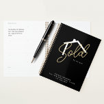 Custom Sold By Real Estate Agent  Planner<br><div class="desc">This fun Sold design can be personalised with your name and contact details or other text on the cover.</div>