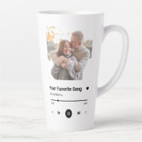 Custom Song Favourite Song One Photo Coffee Mug