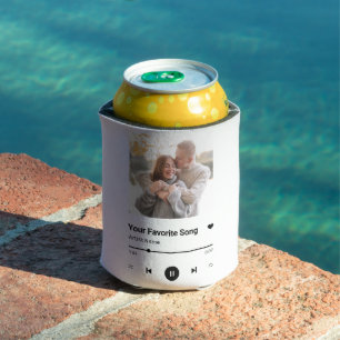Custom Song Favourite Song One Photo Coffee Mug Can Cooler