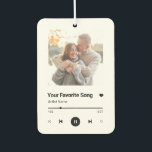 Custom Song Favourite Song One Photo  Coffee Mug L Car Air Freshener<br><div class="desc">Affordable and easy to customise Favourite Song One Photo Gift. Personalised Song With photo,  GREAT GIFT IDEA -This custom design is perfect for a New Home Celebration,  Birthday Gift,  Gift For Best Friend,  Wedding Anniversary Gift,   New Office Gift,  or just to show someone you are thinking of them!</div>
