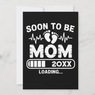 Custom Soon To Be Mom Pregnancy Baby Announcement