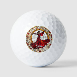 Custom Spain Vacation Souvenir  Golf Balls