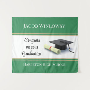 Custom Special Graduation Wall Tapestry