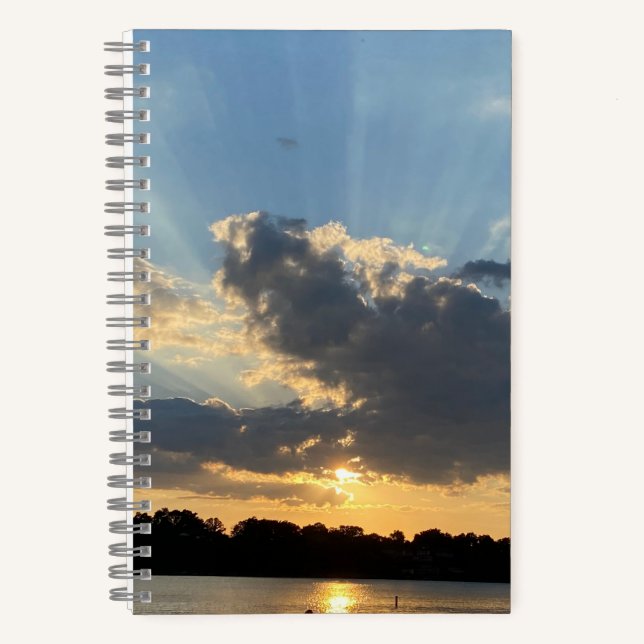 Custom Spiral Cloud Nine Notebook (Front)