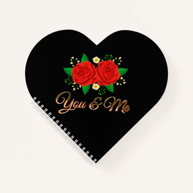 Custom Spiral Notebook Designs | Personalised Note (Front)