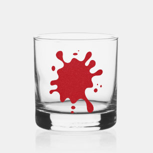 Custom Splash Accent Rocks Glass