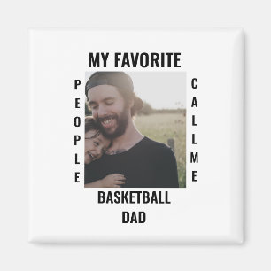 Custom Sports dad Sports mum photo template T-Shir Magnet