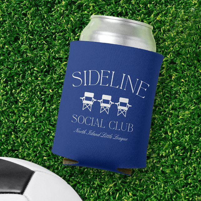Custom Sports Mum Sideline Social Club Can Cooler (Creator Uploaded)