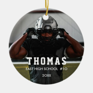 Custom Sports Photo Ornament