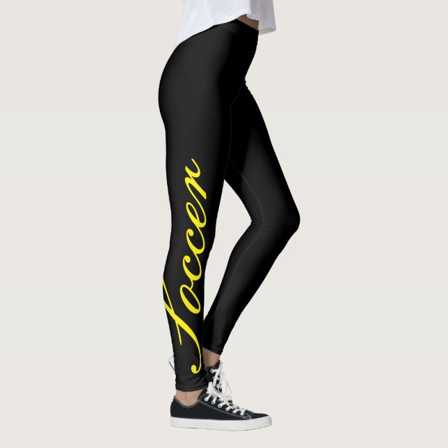 custom sports soccer womens, for girls leggings (Right)