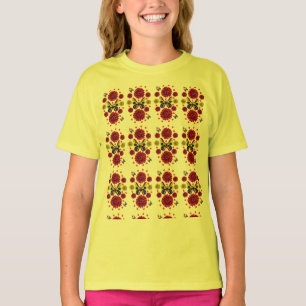 Custom Spring Butterfly Floral Gift  T-Shirt