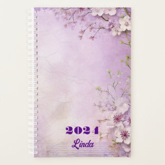 Custom Spring Floral Blossom Cherry II Planner