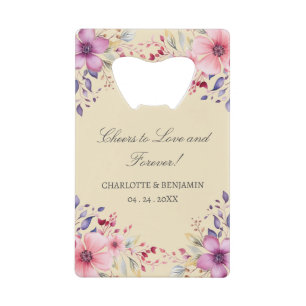 Custom Spring Floral Wedding Favour