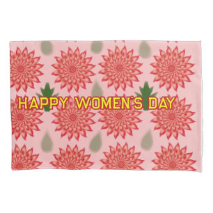 Custom Spring Flower Women's Day PatWrapping Paper Pillowcase