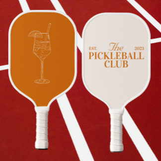 Custom Spritz and Cute Pickleball Club Paddle 