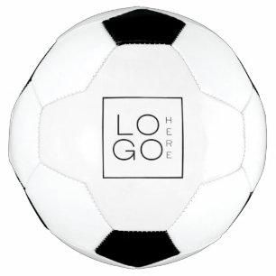 Custom Square Business Logo Branded Customised Soccer Ball