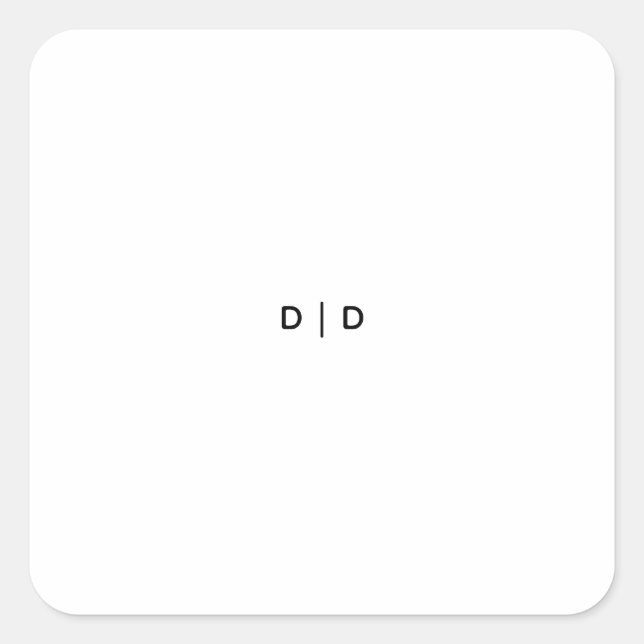 Custom Square Stickers, Format: Sheet of Stickers (Front)