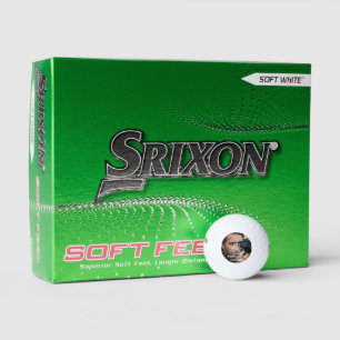 Custom Srixon Soft Feel - Personalised Golf Gift Balls