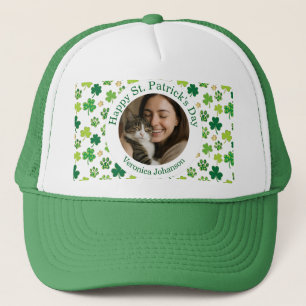 Custom St. Patrick’s Day Pet Lover  Trucker Hat