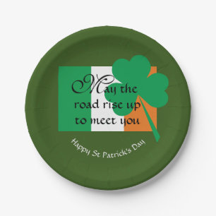 Custom ST PATRICK'S DAY Celebration Paper Plate