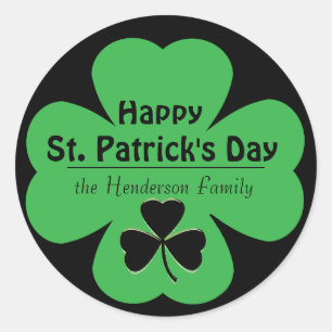 Custom St. Patrick's Day Envelope Seals