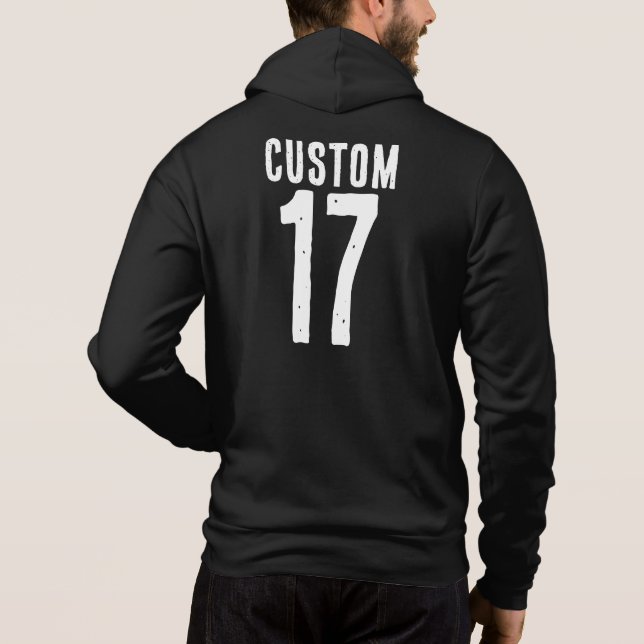 Custom St Patrick's Day Men's Basic T-Shirt Hoodie (Back)
