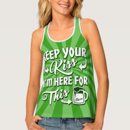 Custom St Patrick's Day Party Singlet
