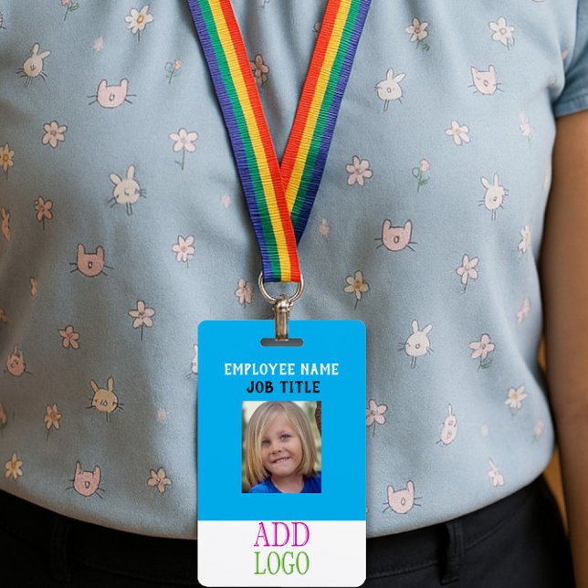 Custom STAFF ID - Photo pass- Name PASS ID Badge (Creator Uploaded)