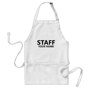 Custom STAFF  Standard Apron