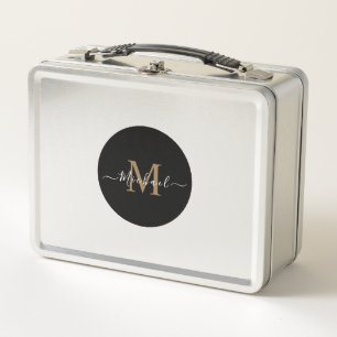 Custom Stainless Lunchbox – Name & QR Code