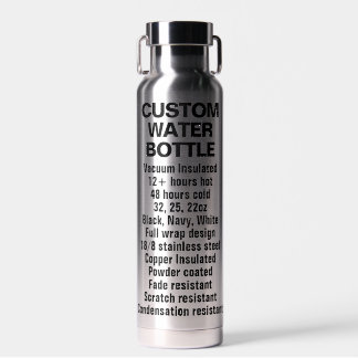 Custom Stainless Steel & Copper Vacuum Bottle