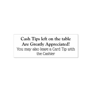 Custom Stamp for Tips .