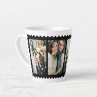 Custom Stamp Frame 4 Family Photo Mug