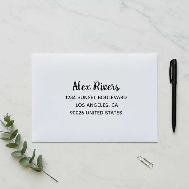  Custom Stamp | Personalized Address Stamp (Creator Uploaded)