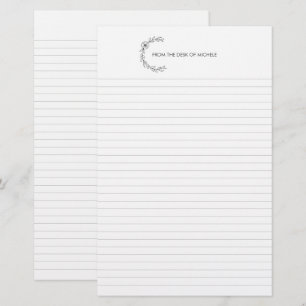 Custom Stationery College-Ruled Lined Paper