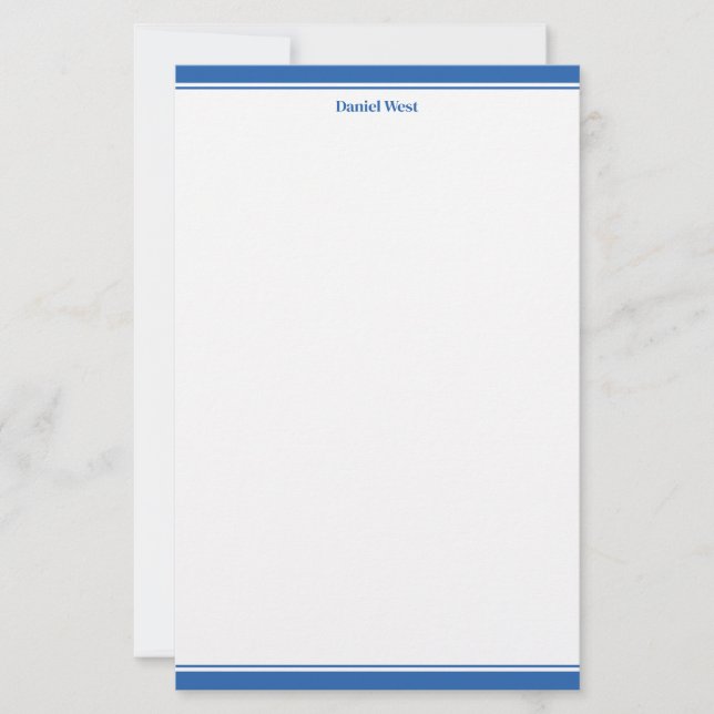 Custom Stationery Paper (Front)
