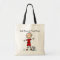 Custom Stick Figure Red Soccer Player  Bag