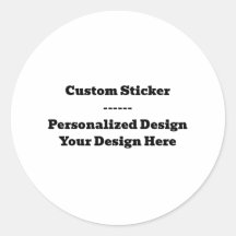 Custom Sticker Sheet - Personalised Design Decal
