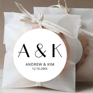 Custom Sticker Sheet Wedding Favour Sticker