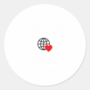 Custom Stickers   Logo, Round, Vintage & Text