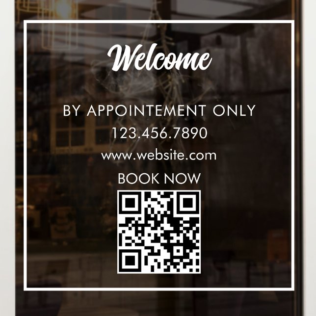 Custom Storefront QR Code Business Hours Welcome (Creator Uploaded)