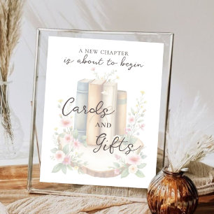 Custom Storybook Wildflower Cards & Gifts Poster