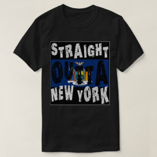 CUSTOM Straight Outta New York Meme Tee