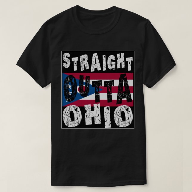 CUSTOM Straight Outta Ohio Meme Tee (Design Front)