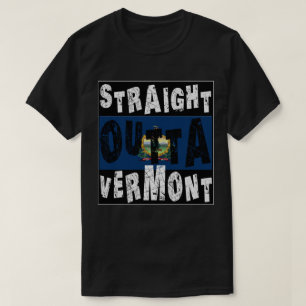 CUSTOM Straight Outta Vermont Meme Tee