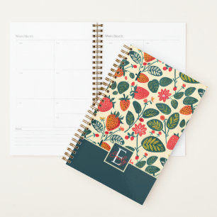 Custom Strawberry Design Planner