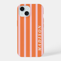 Custom Stripes Orange Pink