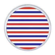 Custom Stripped Lapel Pin