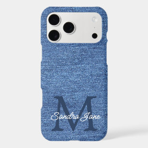 Custom Stylish Blue Jeans Denim Name On